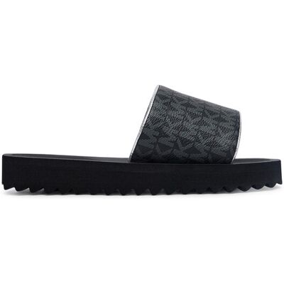 MICHAEL Michael Kors Klapki Teagan Merrick 2 MK03823001 Czarny 36 Czarny Dziewczynka MICHAEL Michael Kors Klapki Teagan Merrick 2 MK03823001 Czarny 36 Czarny Dziewczynka