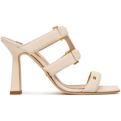 Elisabetta Franchi Klapki SA-44L-62E2-V620 Kremowy 38 Kremowy Damskie Elisabetta Franchi Klapki SA-44L-62E2-V620 Kremowy 38 Kremowy Damskie
