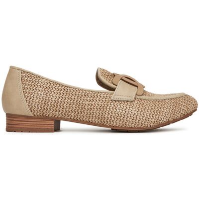 Mustang Loafersy 1489-402 Beżowy 39 Beżowy Damskie Mustang Loafersy 1489-402 Beżowy 39 Beżowy Damskie