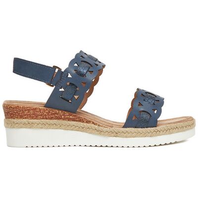 Clara Barson Espadryle WS2189-52 Granatowy 39 Granatowy Damskie Clara Barson Espadryle WS2189-52 Granatowy 39 Granatowy Damskie