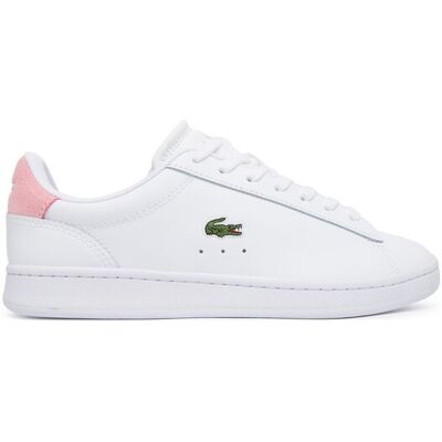 Lacoste - Carnaby Set Crocodile - Biały Różowy - 37.5 - Buty Lacoste - Carnaby Set Crocodile - Biały Różowy - 37.5 - Buty