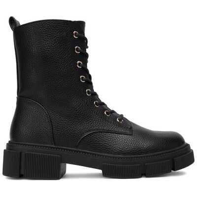DeeZee Trzewiki HX21056-58A Czarny 37 Czarny Damskie DeeZee Trzewiki HX21056-58A Czarny 37 Czarny Damskie