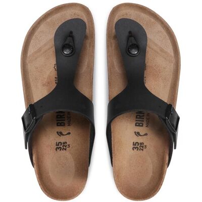 Birkenstock Japonki Gizeh 0043693 Czarny 38 Czarny Unisex Birkenstock Japonki Gizeh 0043693 Czarny 38 Czarny Unisex
