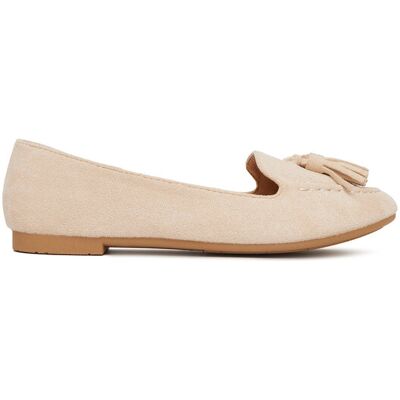 DeeZee Loafersy QH1829-89 Beżowy 37 Beżowy Damskie DeeZee Loafersy QH1829-89 Beżowy 37 Beżowy Damskie