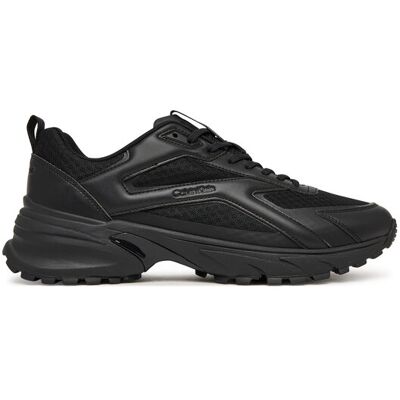 Calvin Klein Sneakersy Hike Runner Laceup Strip M-Lt HM0HM02154 Czarny 43 Czarny Męskie Calvin Klein Sneakersy Hike Runner Laceup Strip M-Lt HM0HM02154 Czarny 43 Czarny Męskie