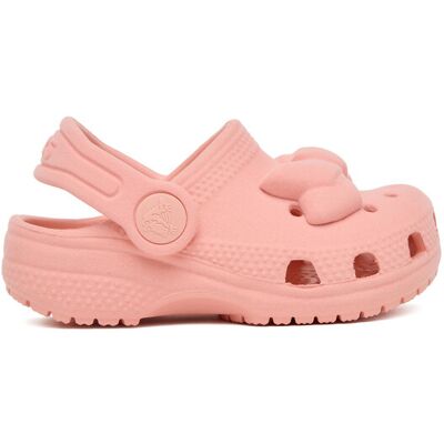 Crocs Klapki Toddler Classic Velvet Bow Clog 211887 Różowy 27_28 Różowy Dziewczynka Crocs Klapki Toddler Classic Velvet Bow Clog 211887 Różowy 27_28 Różowy Dziewczynka