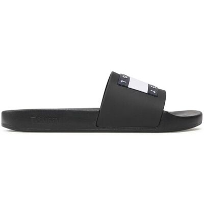 Tommy Jeans Klapki Pool Slide Ess EM0EM01191 Czarny 46 Czarny Męskie Tommy Jeans Klapki Pool Slide Ess EM0EM01191 Czarny 46 Czarny Męskie
