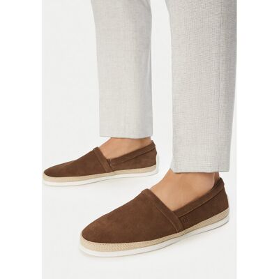 GINO ROSSI Espadryle EO-TOMO-01 126AM Brązowy 42 Brązowy Męskie GINO ROSSI Espadryle EO-TOMO-01 126AM Brązowy 42 Brązowy Męskie