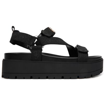 Guess Sandały FLJFTT FAL03 Czarny 39 Czarny Damskie Guess Sandały FLJFTT FAL03 Czarny 39 Czarny Damskie