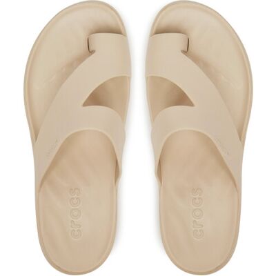 Crocs Japonki Getaway Platform Toe Loop 210834 Beżowy 38_39 Beżowy Damskie Crocs Japonki Getaway Platform Toe Loop 210834 Beżowy 38_39 Beżowy Damskie