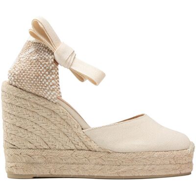 Castañer Espadryle Carina/8ED/001 Beżowy 40 Beżowy Damskie Castañer Espadryle Carina/8ED/001 Beżowy 40 Beżowy Damskie