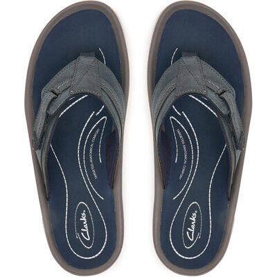 Clarks Japonki Wesley Sun 26181916 Granatowy 43 Granatowy Męskie Clarks Japonki Wesley Sun 26181916 Granatowy 43 Granatowy Męskie