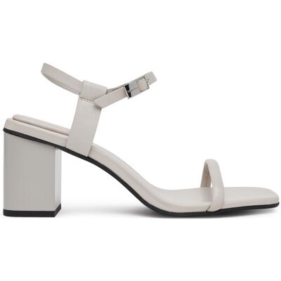 Calvin Klein Sandały Block Heel Sandal 75 Lth HW0HW02650 Szary 38 Szary Damskie Calvin Klein Sandały Block Heel Sandal 75 Lth HW0HW02650 Szary 38 Szary Damskie