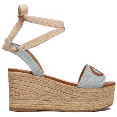 Liu Jo Espadryle Bali 02 SA6085 TX523 Niebieski 39 Niebieski Damskie Liu Jo Espadryle Bali 02 SA6085 TX523 Niebieski 39 Niebieski Damskie