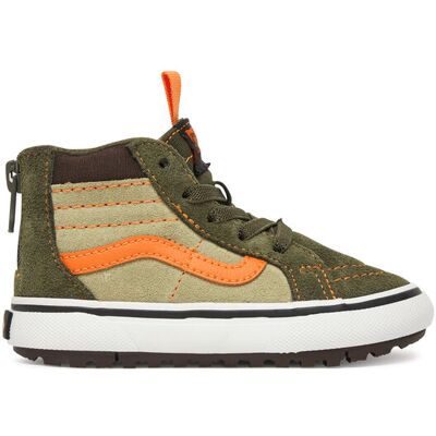 Vans Sneakersy MTE SK8-Hi Zip VN000D0MKCZ1 Khaki 22 Khaki Chłopiec Vans Sneakersy MTE SK8-Hi Zip VN000D0MKCZ1 Khaki 22 Khaki Chłopiec