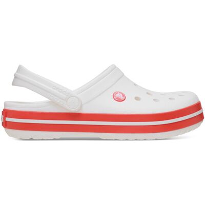 Crocs Klapki Crocband 11016 Biały 41_42 Biały Unisex Crocs Klapki Crocband 11016 Biały 41_42 Biały Unisex