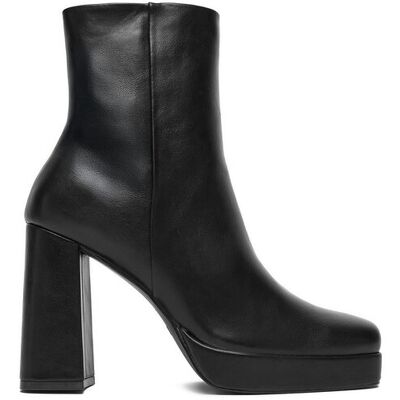 DeeZee Botki 24ST0155-1 Czarny 40 Czarny Damskie DeeZee Botki 24ST0155-1 Czarny 40 Czarny Damskie