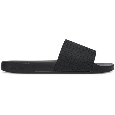 Calvin Klein Klapki Ess Slid Pu Aop HM0HM02110 Czarny 45 Czarny Męskie Calvin Klein Klapki Ess Slid Pu Aop HM0HM02110 Czarny 45 Czarny Męskie