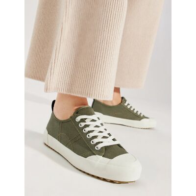 Emu Australia Trampki Hosier W13022 Khaki 37 Khaki Damskie Emu Australia Trampki Hosier W13022 Khaki 37 Khaki Damskie