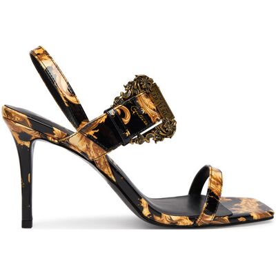 Versace Jeans Couture Sandały 80VA3S71 ZS366 G89 Czarny 37 Czarny Damskie Versace Jeans Couture Sandały 80VA3S71 ZS366 G89 Czarny 37 Czarny Damskie