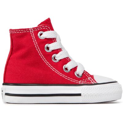 Converse Trampki Inft Chuck Taylor All Star Hi 7J232C Czerwony 21 Czerwony Unisex Dziecko Converse Trampki Inft Chuck Taylor All Star Hi 7J232C Czerwony 21 Czerwony Unisex Dziecko