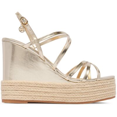 Nine West Sandały CEO-SW25-3 04 Złoty 39 Złoty Damskie Nine West Sandały CEO-SW25-3 04 Złoty 39 Złoty Damskie