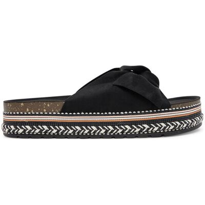 DeeZee Klapki E2050-3 Czarny 39 Czarny Damskie DeeZee Klapki E2050-3 Czarny 39 Czarny Damskie