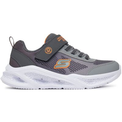Skechers Sneakersy Meteor-Lights - Krendox 401495L/CCGY Szary 34 Szary Chłopiec Skechers Sneakersy Meteor-Lights - Krendox 401495L/CCGY Szary 34 Szary Chłopiec