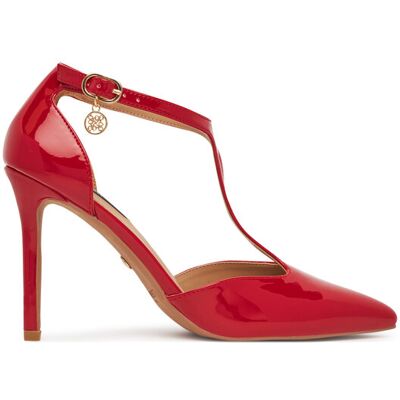 Nine West Szpilki WS21582-01 Czerwony 39 Czerwony Damskie Nine West Szpilki WS21582-01 Czerwony 39 Czerwony Damskie