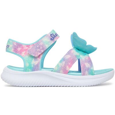 Skechers Sandały Jumpsters Sandal - Butterfly Brites 303109L/AQMT Niebieski 33_1_2 Niebieski Dziewczynka Skechers Sandały Jumpsters Sandal - Butterfly Brites 303109L/AQMT Niebieski 33_1_2 Niebieski Dziewczynka