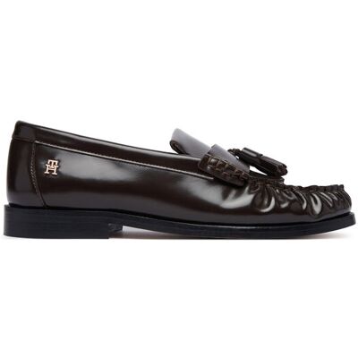 Tommy Hilfiger Mokasyny Tassel Abrasivato FW0FW09460 Brązowy ciemny 36 Brązowy ciemny Damskie Tommy Hilfiger Mokasyny Tassel Abrasivato FW0FW09460 Brązowy ciemny 36 Brązowy ciemny Damskie