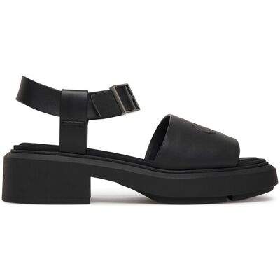 Calvin Klein Sandały Chunky Sandal Lth Mg HW0HW03131 Czarny 39 Czarny Damskie Calvin Klein Sandały Chunky Sandal Lth Mg HW0HW03131 Czarny 39 Czarny Damskie