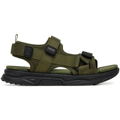 Action Boy Sandały 24KC1001 Khaki 35 Khaki Chłopiec Action Boy Sandały 24KC1001 Khaki 35 Khaki Chłopiec