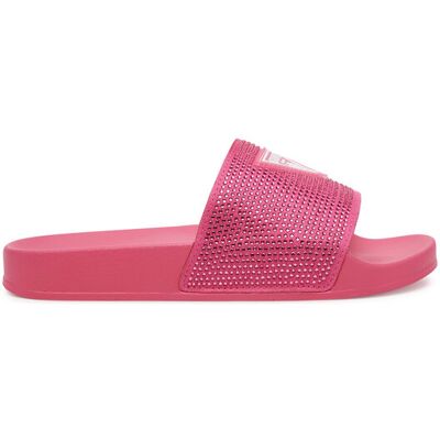 Guess Klapki E4GZ25 BB00F Różowy 35_36 Różowy Damskie Guess Klapki E4GZ25 BB00F Różowy 35_36 Różowy Damskie