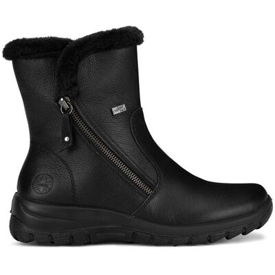 Rieker Botki Z7181-00 Czarny 38 Czarny Damskie Rieker Botki Z7181-00 Czarny 38 Czarny Damskie