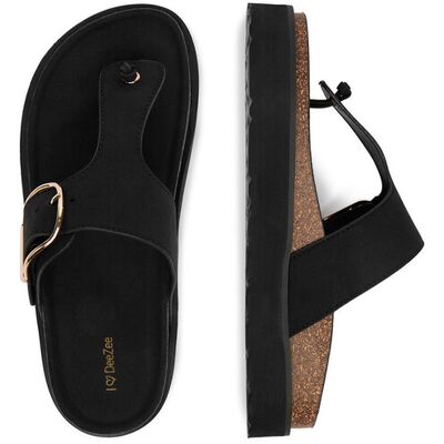 DeeZee Japonki CEO-LB-P2180 Czarny 41 Czarny Damskie DeeZee Japonki CEO-LB-P2180 Czarny 41 Czarny Damskie