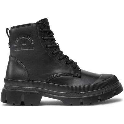 KARL LAGERFELD Kozaki KL25264A Czarny 44 Czarny Męskie KARL LAGERFELD Kozaki KL25264A Czarny 44 Czarny Męskie