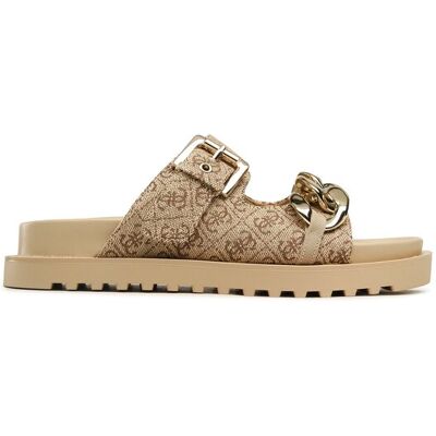 Guess Klapki Fatema2 FL6FT2 FAL03 Brązowy 35 Brązowy Damskie Guess Klapki Fatema2 FL6FT2 FAL03 Brązowy 35 Brązowy Damskie