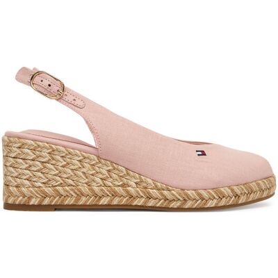 Tommy Hilfiger Espadryle Mid Wedge Espad Slingback Speck FW0FW09472 Różowy 36 Różowy Damskie Tommy Hilfiger Espadryle Mid Wedge Espad Slingback Speck FW0FW09472 Różowy 36 Różowy Damskie