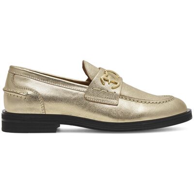 Eva Minge Loafersy MICHELLE-0107 Złoty 37 Złoty Damskie Eva Minge Loafersy MICHELLE-0107 Złoty 37 Złoty Damskie
