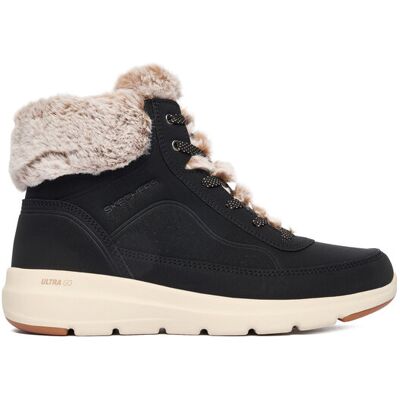 Skechers Trzewiki Glacial Ultra 144199/BLK Czarny 39 Czarny Damskie Skechers Trzewiki Glacial Ultra 144199/BLK Czarny 39 Czarny Damskie