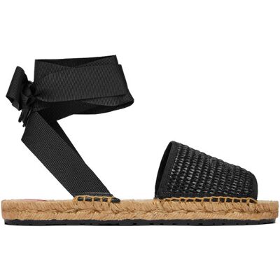 LOVE MOSCHINO Espadryle JA16222G0OJR100A Czarny 38 Czarny Damskie LOVE MOSCHINO Espadryle JA16222G0OJR100A Czarny 38 Czarny Damskie