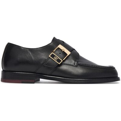Tommy Hilfiger Półbuty Th Buckle Moc Toe Loafers FW0FW09536 Czarny 40 Czarny Damskie Tommy Hilfiger Półbuty Th Buckle Moc Toe Loafers FW0FW09536 Czarny 40 Czarny Damskie