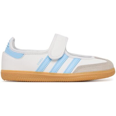 Adidas Baleriny Samba Jane C JQ9305 Biały 28_5 Biały Dziewczynka Adidas Baleriny Samba Jane C JQ9305 Biały 28_5 Biały Dziewczynka