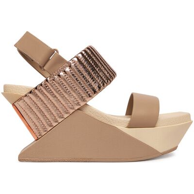 United Nude Sandały Delta Wedge Puffier 10988971188 Beżowy 39 Beżowy Damskie United Nude Sandały Delta Wedge Puffier 10988971188 Beżowy 39 Beżowy Damskie