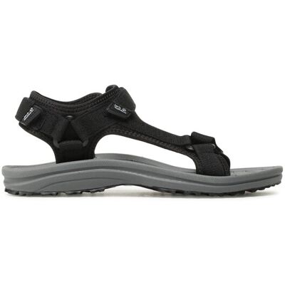 Jack Wolfskin Sandały Wave Breaker M 4052011 Czarny 45_1_2 Czarny Męskie Jack Wolfskin Sandały Wave Breaker M 4052011 Czarny 45_1_2 Czarny Męskie