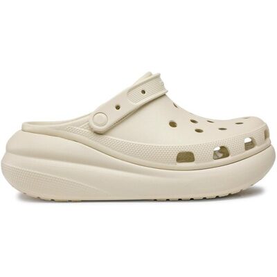 Crocs Klapki Classic Crush Clog 207521 Beżowy 39_40 Beżowy Damskie Crocs Klapki Classic Crush Clog 207521 Beżowy 39_40 Beżowy Damskie