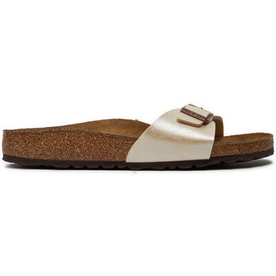 Birkenstock Klapki Madrid 0940153 Beżowy 38 Beżowy Damskie Birkenstock Klapki Madrid 0940153 Beżowy 38 Beżowy Damskie