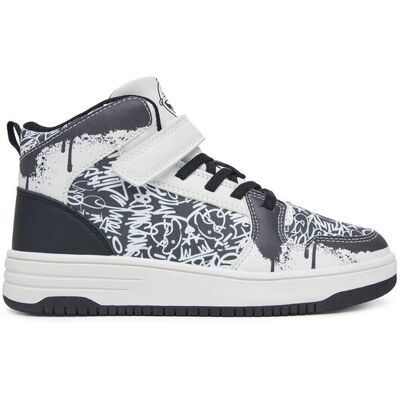 Action Boy Sneakersy A23F0566G-1 Czarny 34 Czarny Chłopiec Action Boy Sneakersy A23F0566G-1 Czarny 34 Czarny Chłopiec