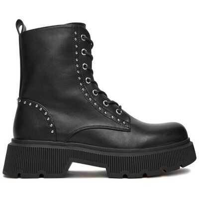 DeeZee Trzewiki HX24026-1 Czarny 38 Czarny Damskie DeeZee Trzewiki HX24026-1 Czarny 38 Czarny Damskie
